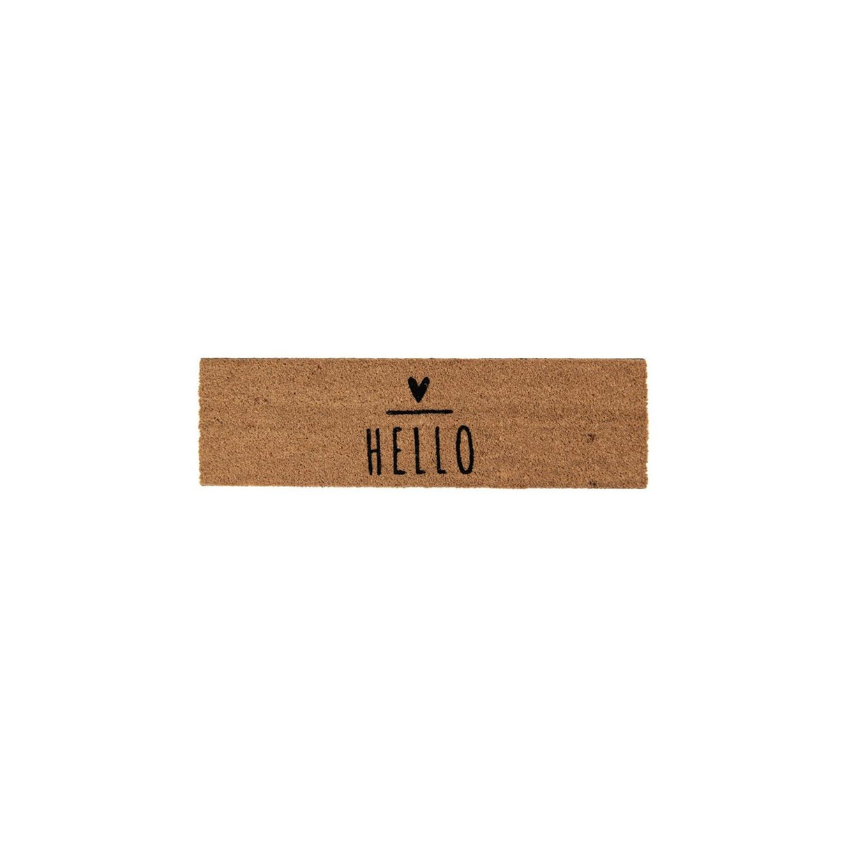 Clayre eef deurmat hello kokos 75x22cm