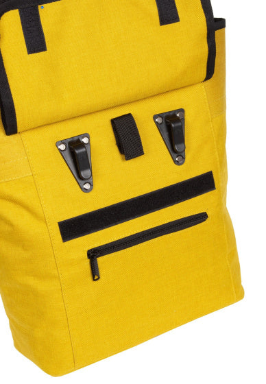 Bike drops shopper fietstas nylon 21l geel