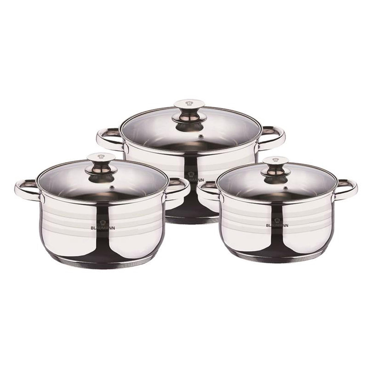 Blaumann gourmet line pannenset 3-delig