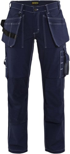 Blåkläder dames werkbroek 15451370 | marineblauw | maat 46 - 7330509232392