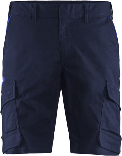 Blåkläder industrie short met stretch 14461832 | marineblauw korenblauw | maat 46 - 7330509758090