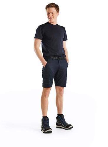 Blåkläder industrie short met stretch 14461832 | zwart | maat 58 - 7330509758373