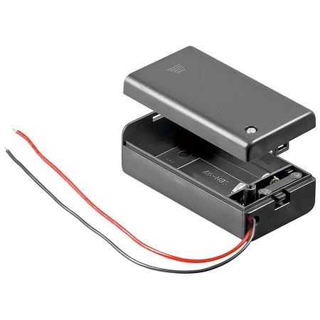 Blok batterij houder