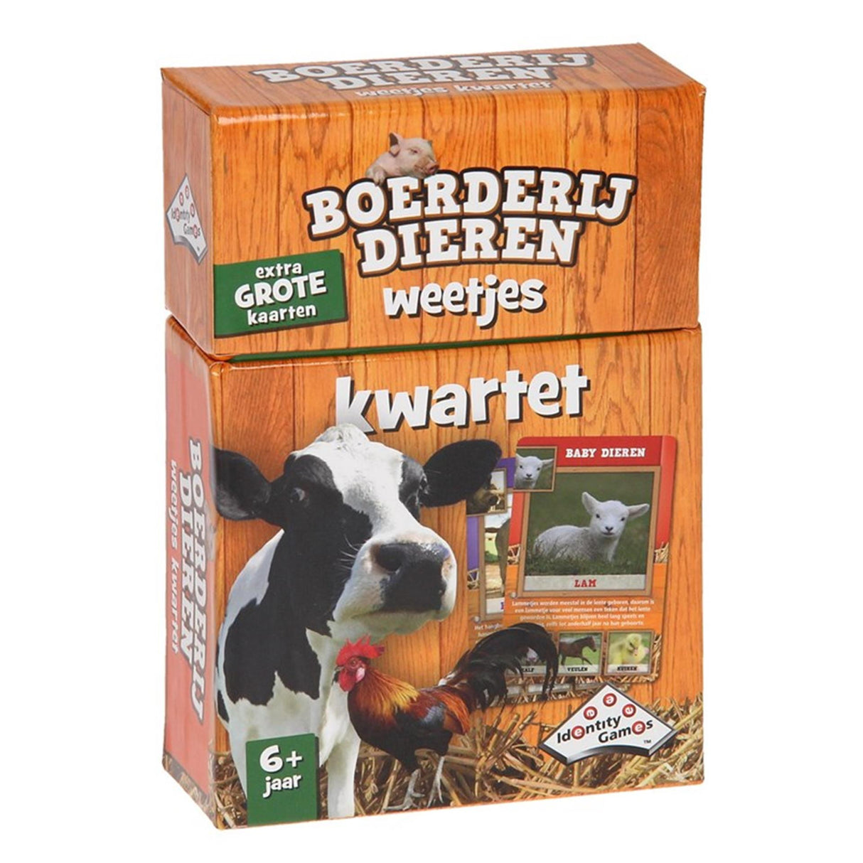 Identity games identitygames weetjes kwartet boerderijdieren