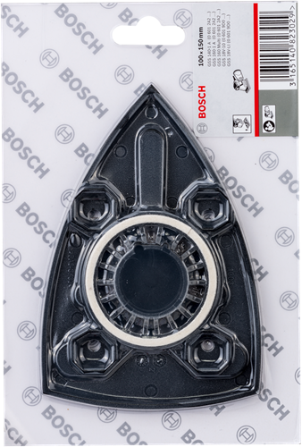 Bosch accessoires delta vlakschuurplateau voor specifieke bosch gss multi schuurmachines - 2608601448