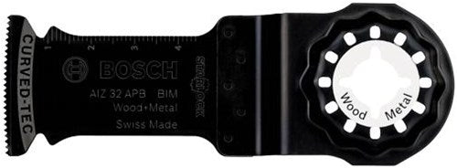 Bosch accessoires 2609256945 | aiz 32 apb bim invalzaagblad | 50 x 32 mm | hout en metaal - 2609256945