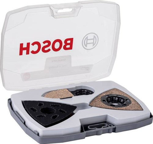Bosch accessoires bosch starlock multitool accessoireset - 6-delige schuurset