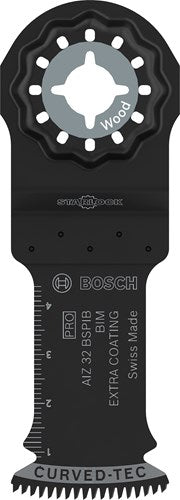 Bosch accessoires pro aiz 32 bspib invalzaagblad | 32 x 50 mm | 10 stuks - 2608669072