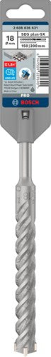 Bosch accessoires pro sds plus-5x hamerboor | 18 x 150 x 200 mm - 2608836631