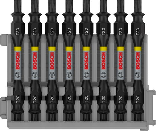 Bosch accessoires impact dubbel bit 65mm, 8xt20