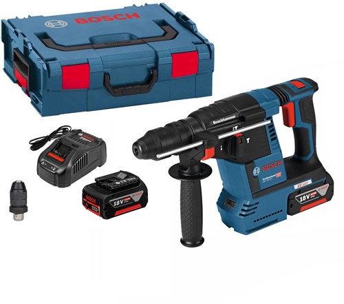 Bosch blauw bosch professional gbh 18v-26 f - accu-boorhamer