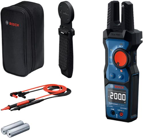 Bosch blauw gfm 1000-15 professional vorkstroomtang + mh1 magneethouder - 0601077401