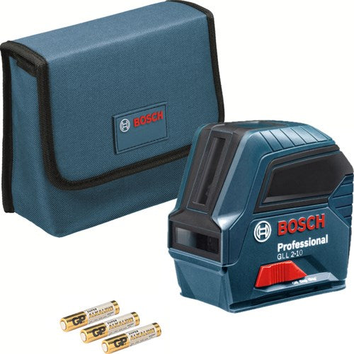 Bosch blauw bosch professional gll 2-10 kruislijnlaser rood - 0601063l00