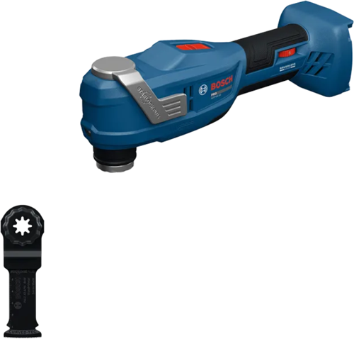 Bosch blauw bosch professional pro gop 18v-30 accu multitool 18v basic body in l-boxx - 06018g3001