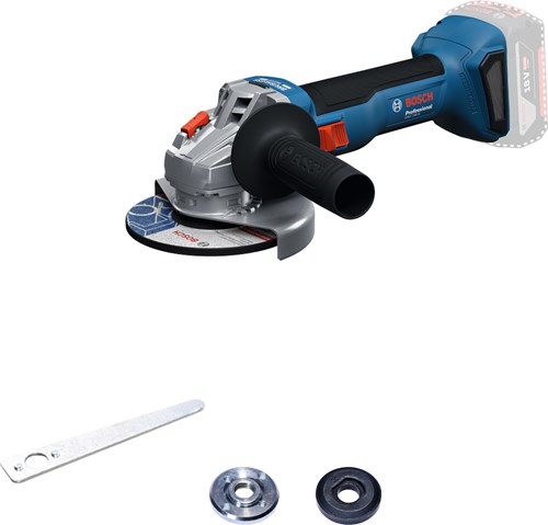 Bosch blauw bosch gws 18v-8 125mm solo doos accu haakse slijper