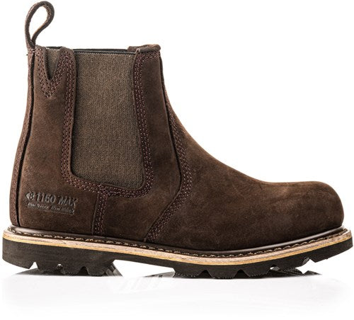 Buckbootz instapper b1150sm sb | bruin | maat 43 - 00.176.001.43