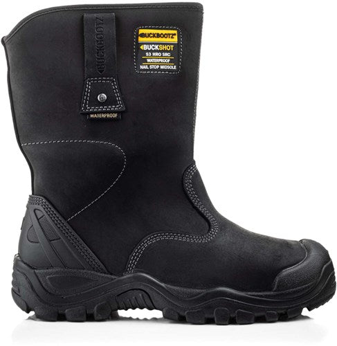 Buckbootz werkschoen buckshot werklaars bsh010 s3 | donkerbruin | maat 47 - 00.176.070.47