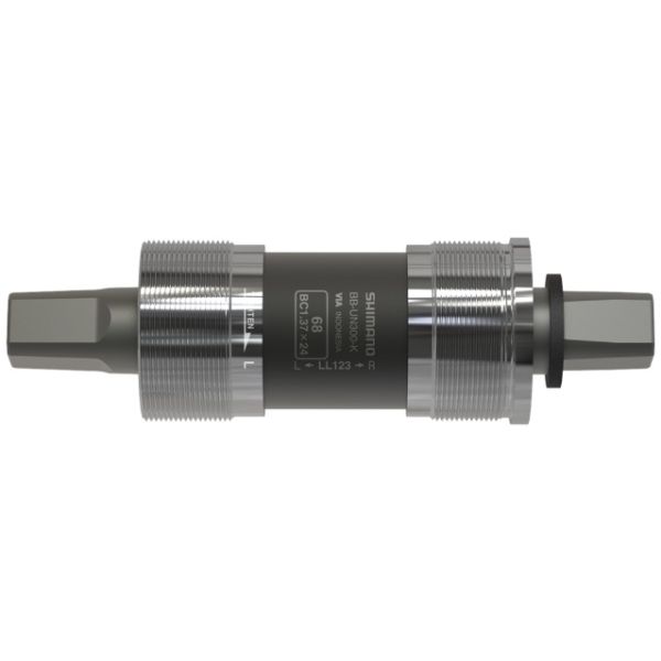 Shimano vierkante trapas bb-un300 68mm 127,5mm - kettingkast type