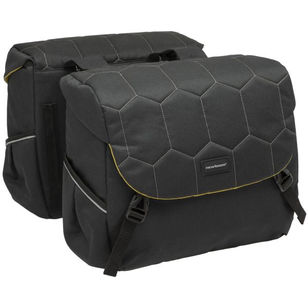 Mondi Joy Dubbele Fietstas - Zwart - Waterafstotend - 38L