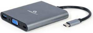 Enzo cablexpert usb-c 6-in-1 multi adapter usb-c dock 6-voudig - 9530506