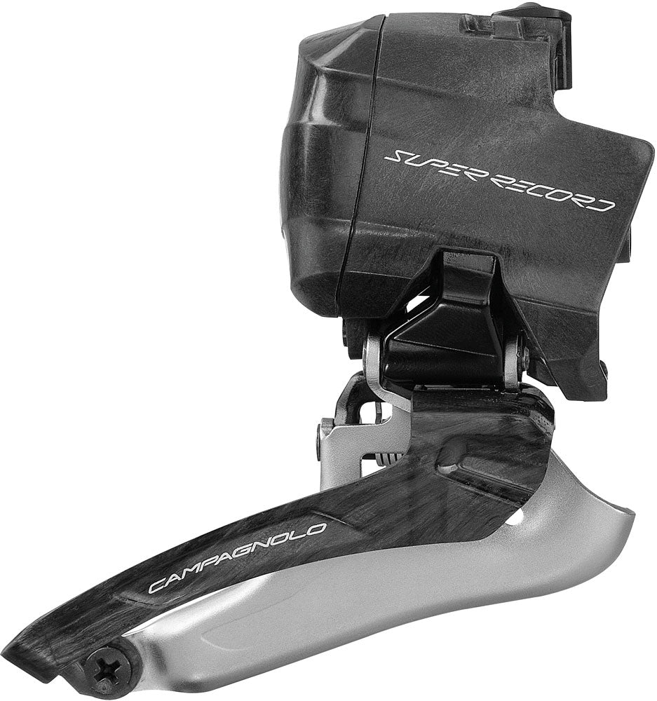 Campagnolo super record wrl 12-speed front derailleur braze-on