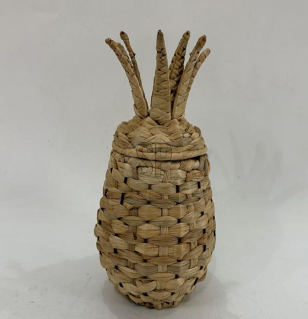 Cosydecor ananas mand riet rotan 35cm
