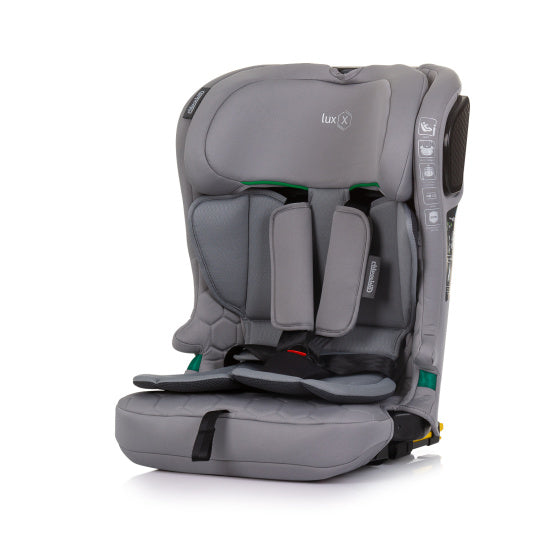 Chipolino lux x autostoel i-size 76-150 cm isofix granite grijs