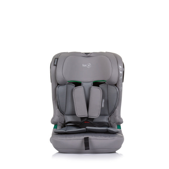 Chipolino lux x autostoel i-size 76-150 cm isofix granite grijs