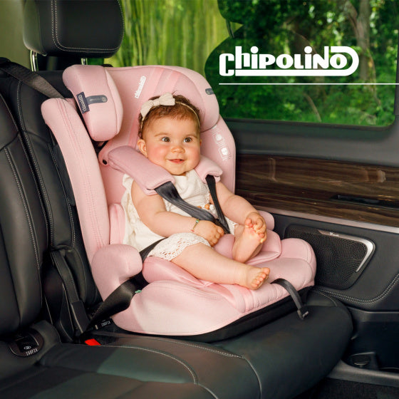 Chipolino icon autostoel i-size 76 -150 cm groep 1, 2 én 3 obsidian zwart
