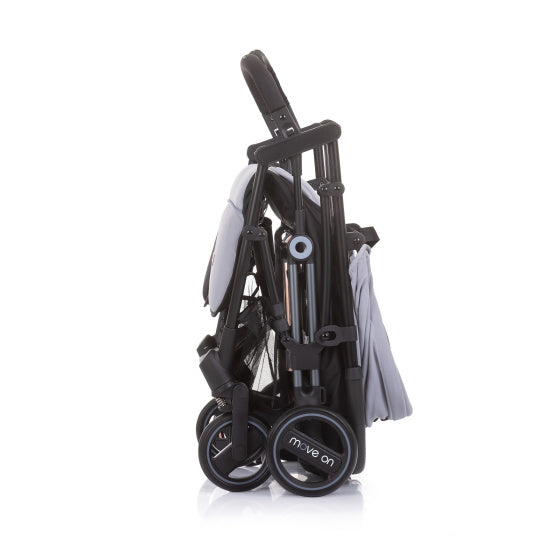 Chipolino On Autofolding Opvouwbare Buggy Graphite Grijs Zwart