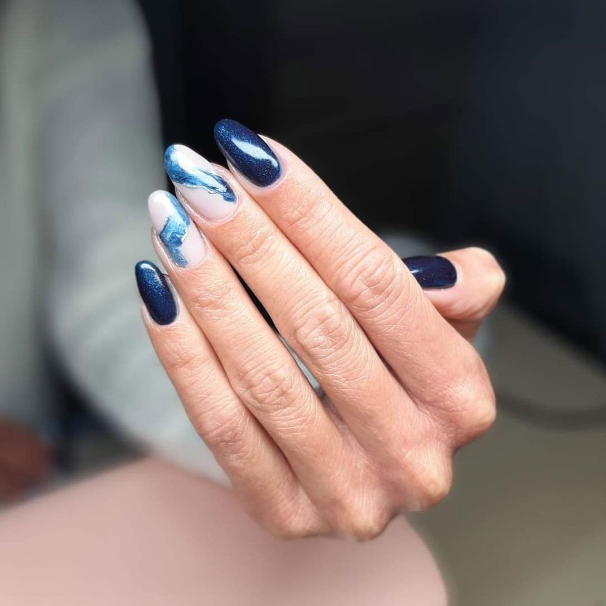Claresa uv led gellak 5ml galaxy blue
