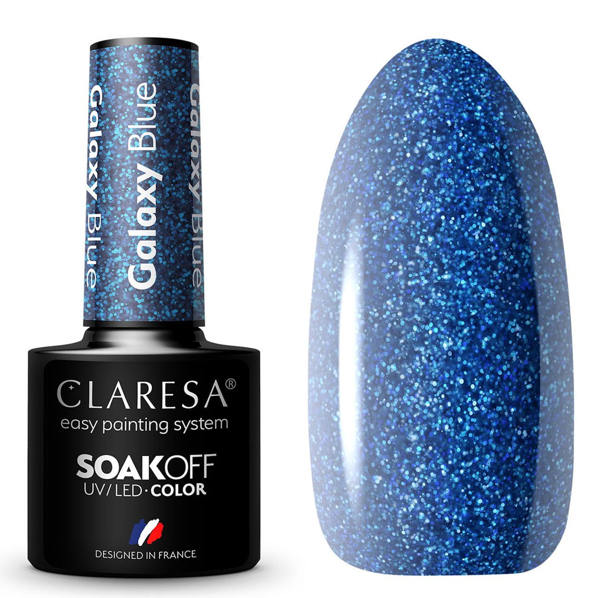 Claresa uv led gellak 5ml galaxy blue