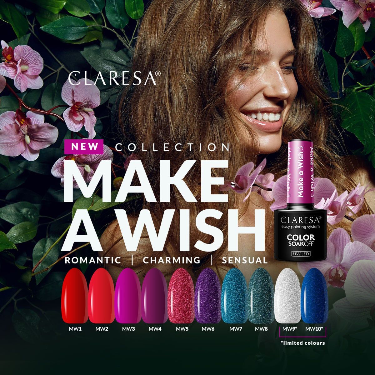 Claresa uv led gellak 5ml make a wish 8
