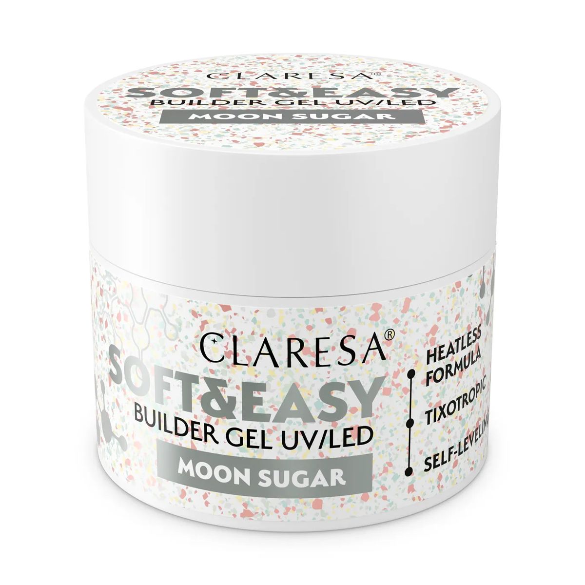 Claresa keratine soft easy builder gel moon sugar 45gr.