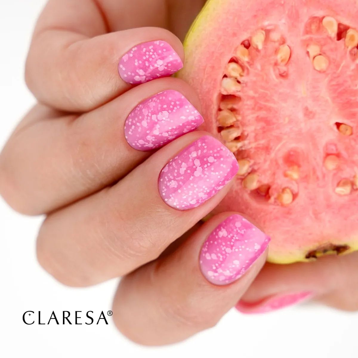 Claresa bubble jello base coat guava 5ml