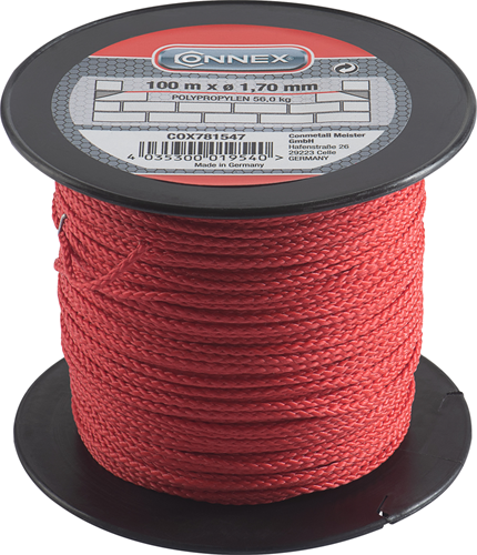 Connex metselkoord pp 1.7mm ro bobijn 100m - cox781547