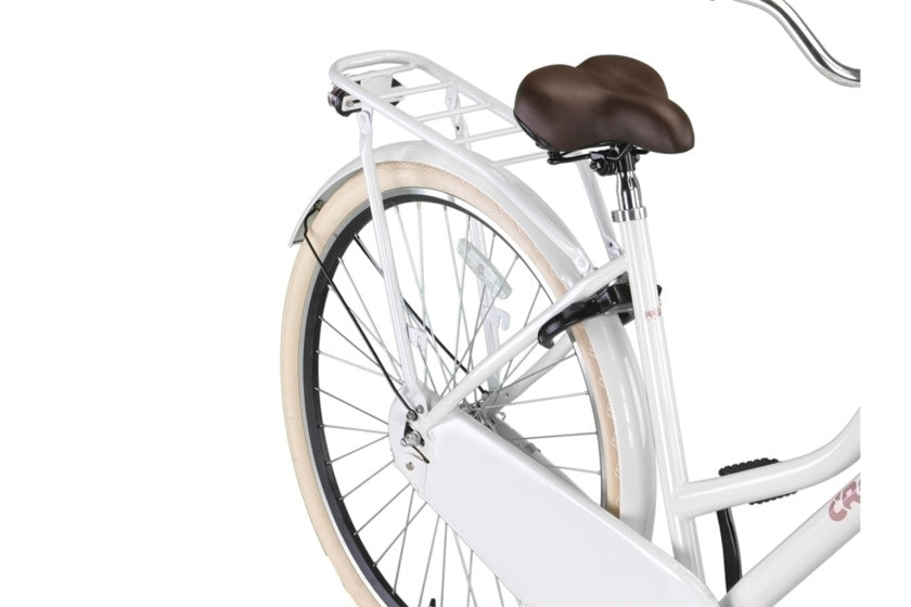 Crown holland 28 inch 53 cm dames terugtraprem wit