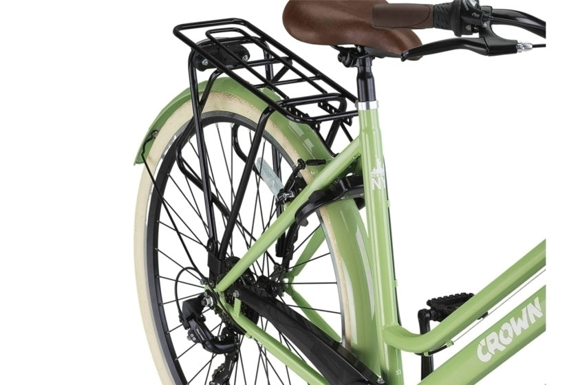 Crown new york 28 inch 53 cm dames 7v v-brakes groen