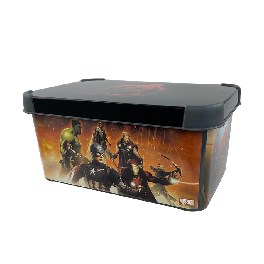 Curver avengers opbergdoos met deksel 7 liter