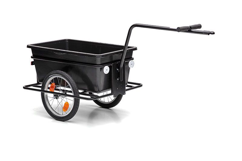 Roland Big Boy Fietskar - Kunststof Staal - 90L - Zwart