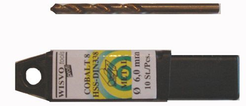 Wisvo grs boor 3.0mm hss cobalt