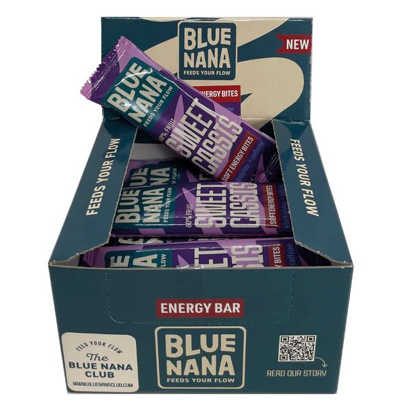 Blue nana energy bites sweet cassis
