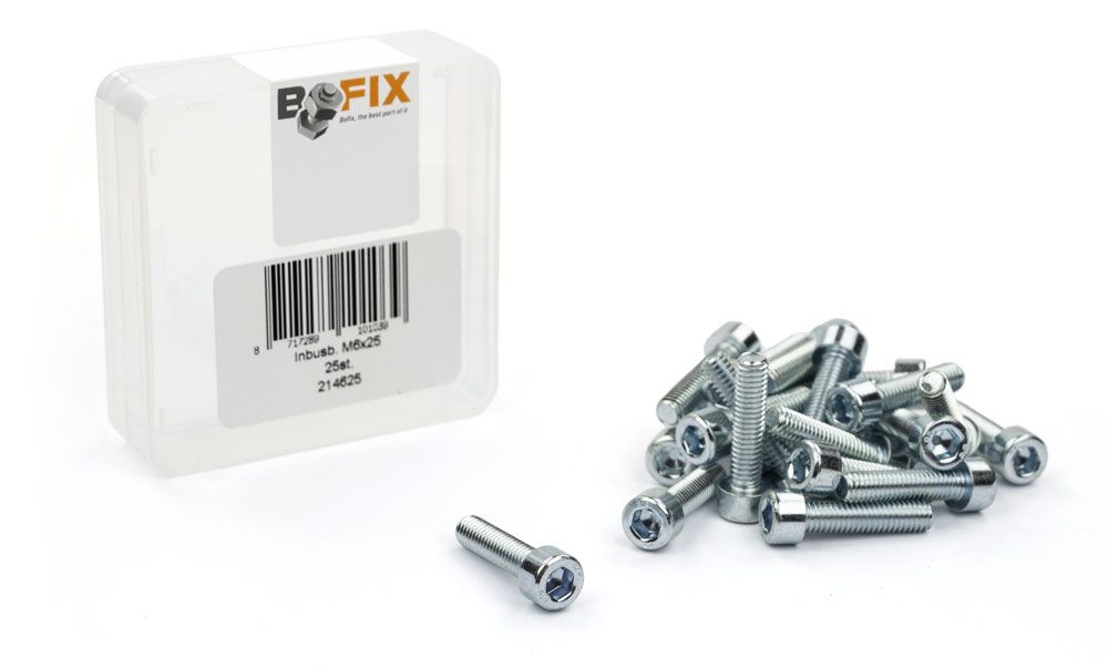 Bofix inbusbout m6 x 25