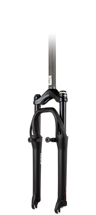voorvork verend 26 inch ATB MTB 1 1 8 inch zwart