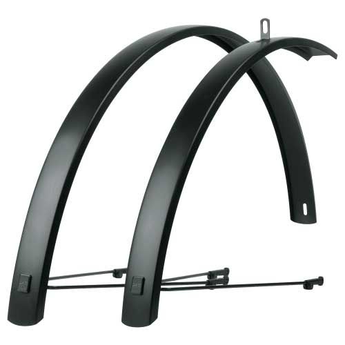 Sks spatbordset 28 (622) edge al 56mm aluminium mat-zwart