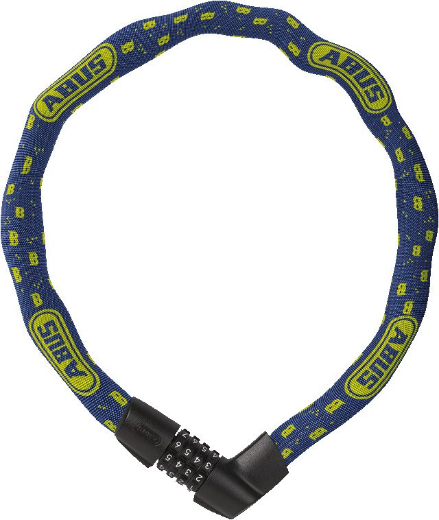 Abus Tresor 1385 75 - Blauw kettingslot (75cm) - Fietsbeveiliging