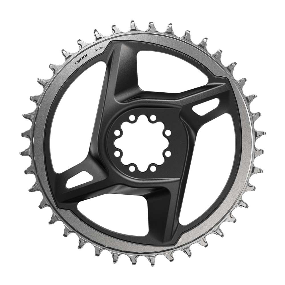 Sram kettingblad 42 tands e1 direct mount x-sync grey xplr red force 8 bolts