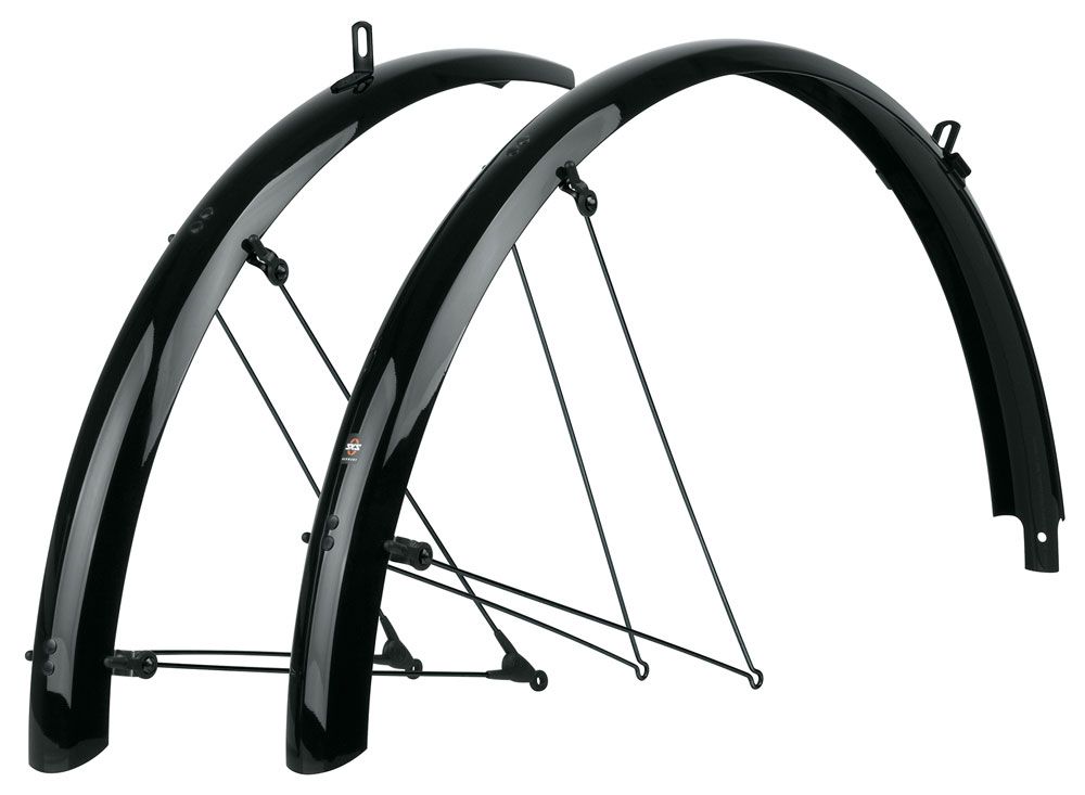 Sks spatbordset 27.5 - 29 bluemels basic 65mm zwart pvc