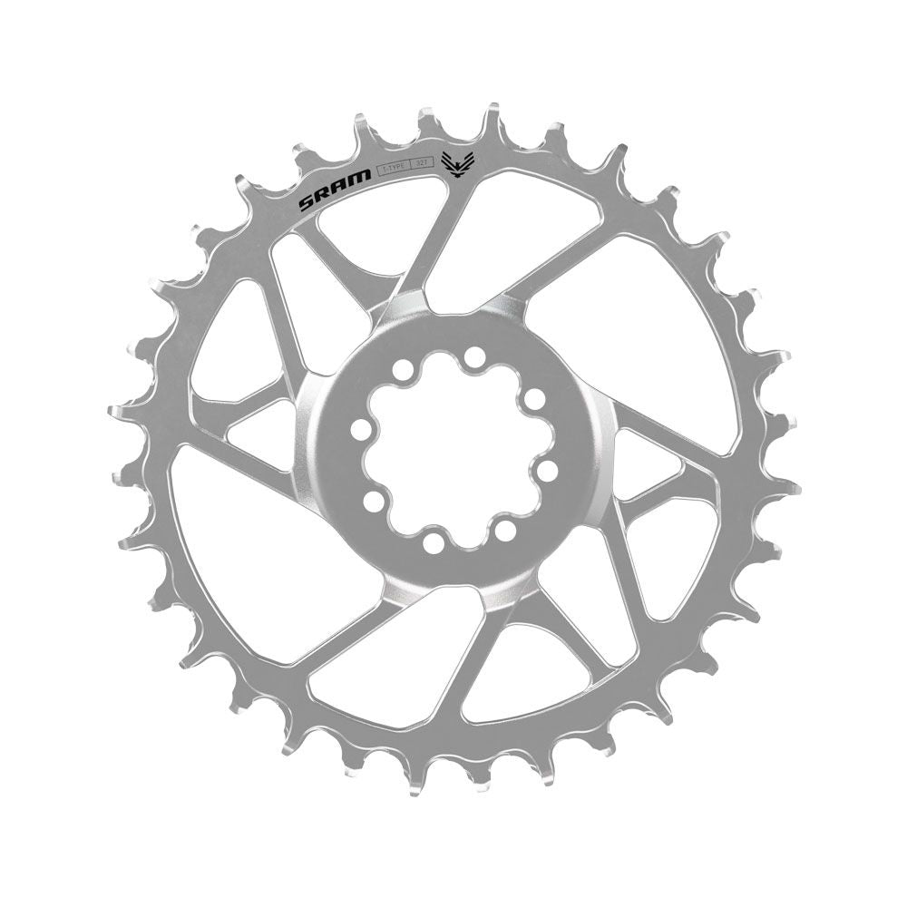 Sram kettingblad eagle t-type zilver 34t staal dm 3mm offset eagle 90