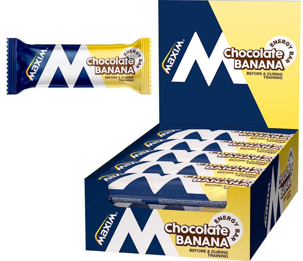 Maxim energiereep chocolate banana